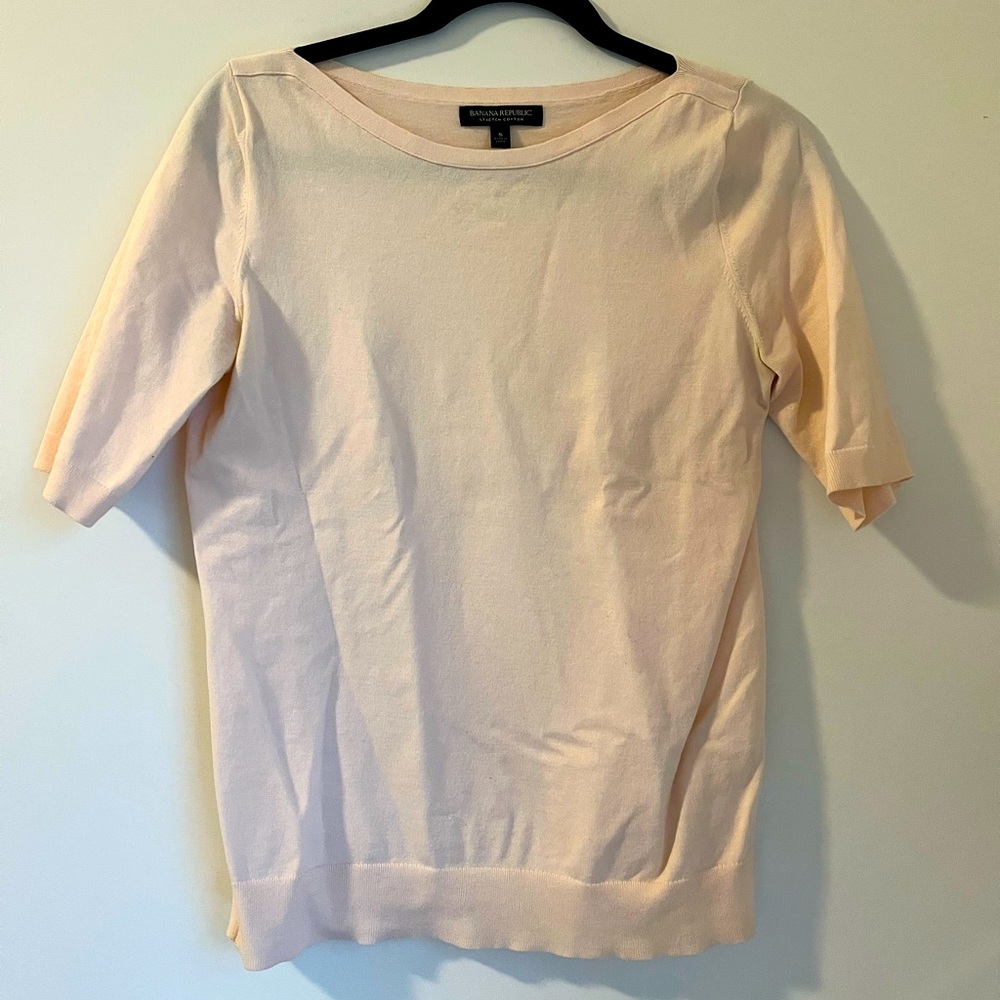 Pink Banana Republic sweater
